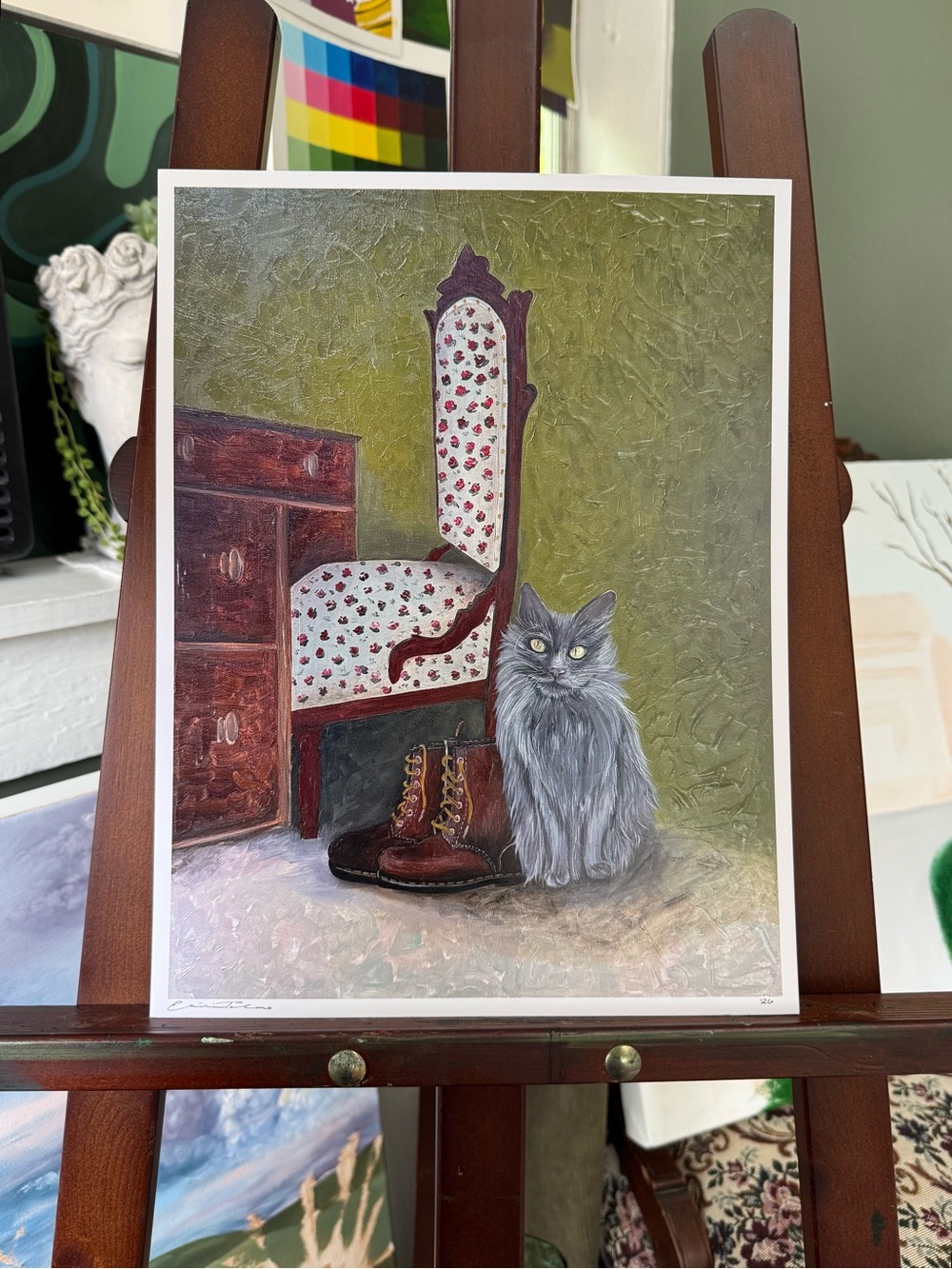 Puss N Boots Art Print